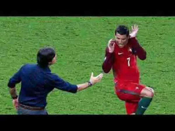 Video: Funny and Crazy Refuses Handshake in Football